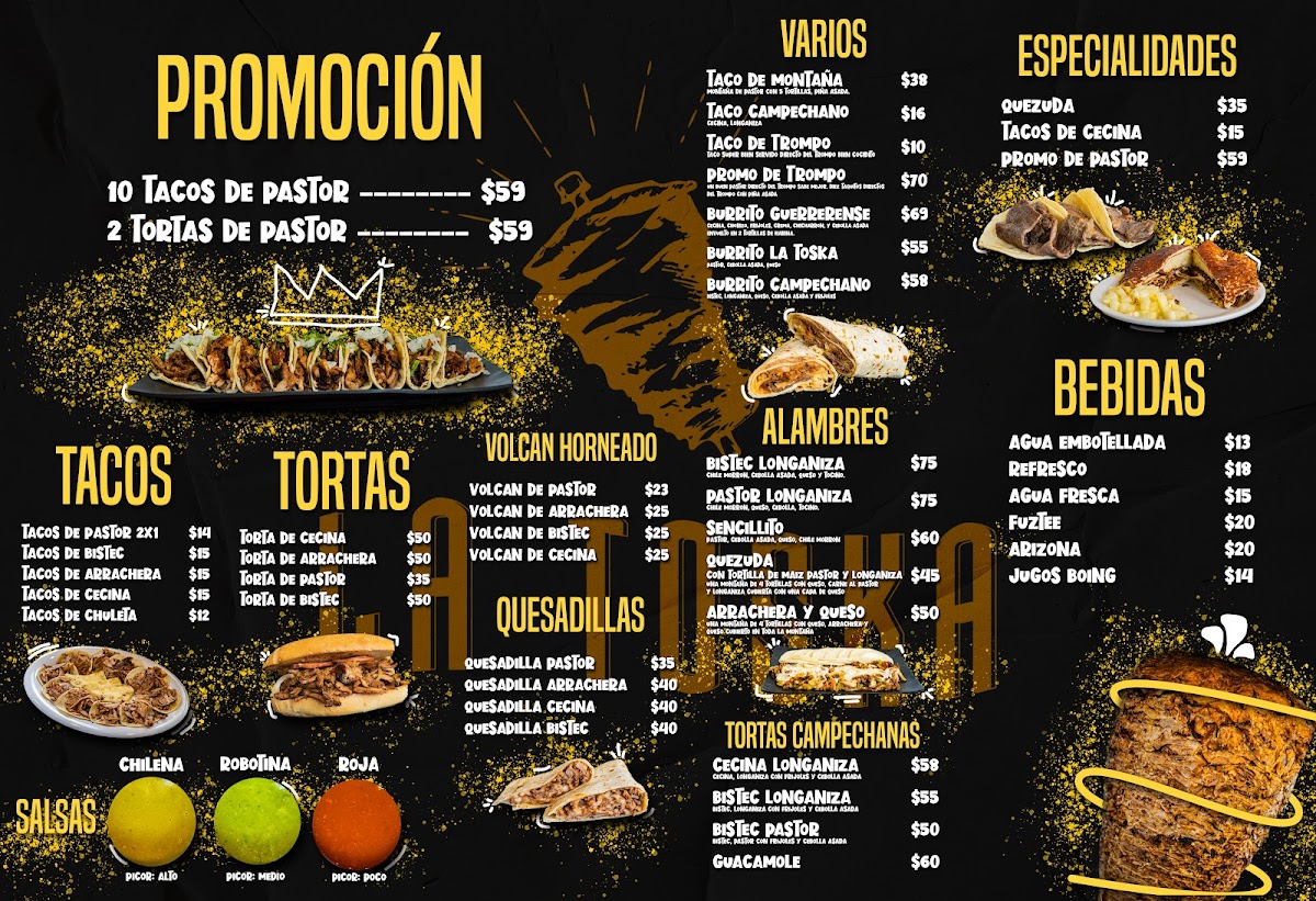 La Toska Menu - Image 4