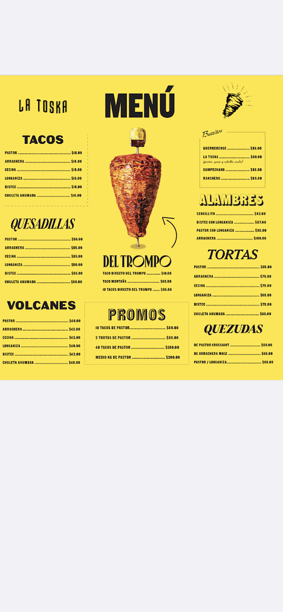La Toska Menu - Image 6